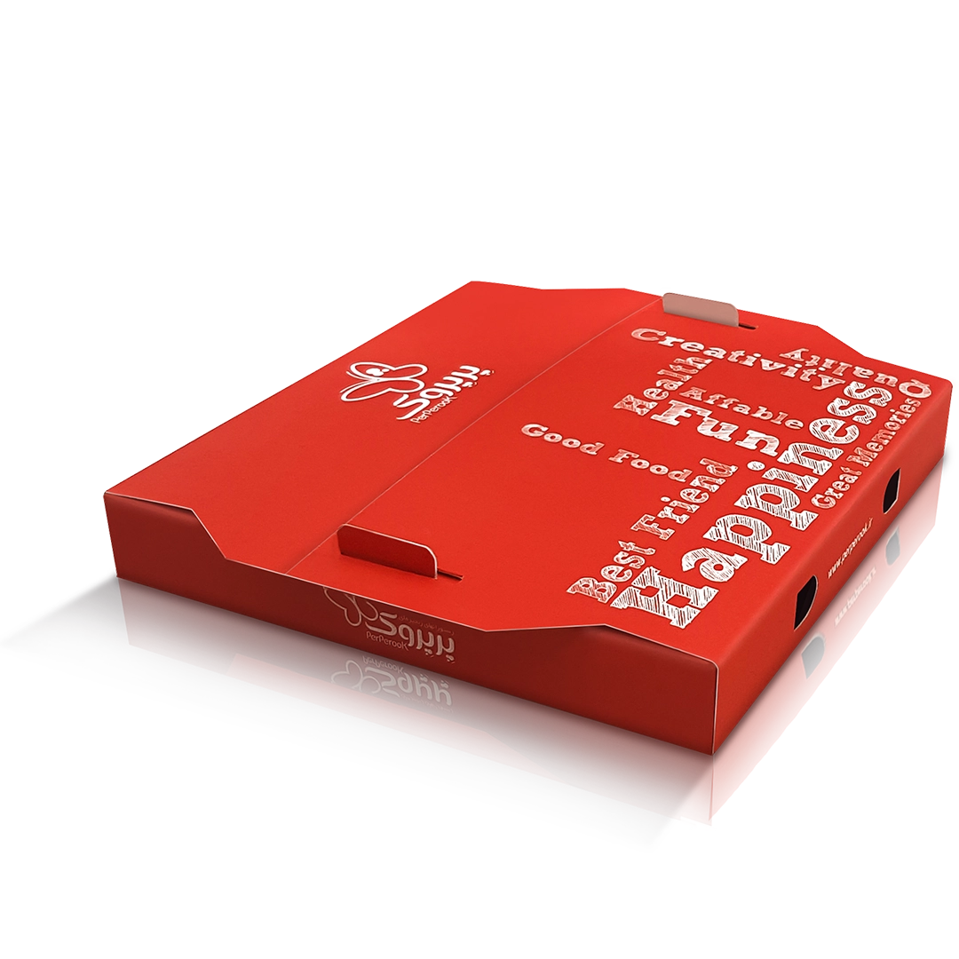 جعبه پیتزا پروانه ای